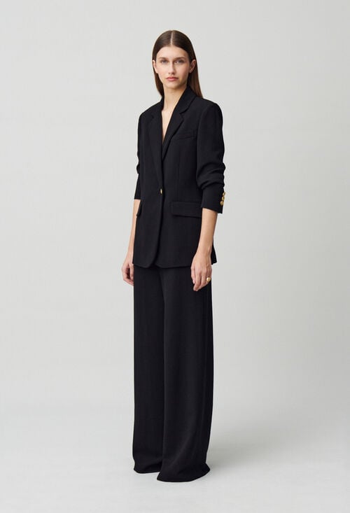 claudie Veste tailleur boutonnée pour femme