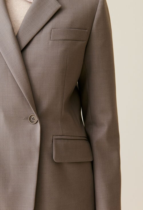 Claudie Veste Tailleur Croisée Pour Femme