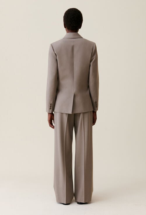 Claudie Veste Tailleur Croisée Pour Femme