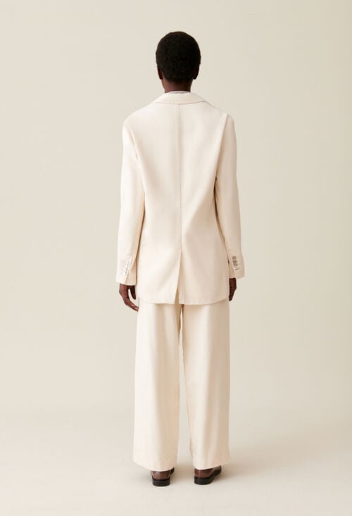 Claudie Veste Tailleur Denim Oversized Pour Femme