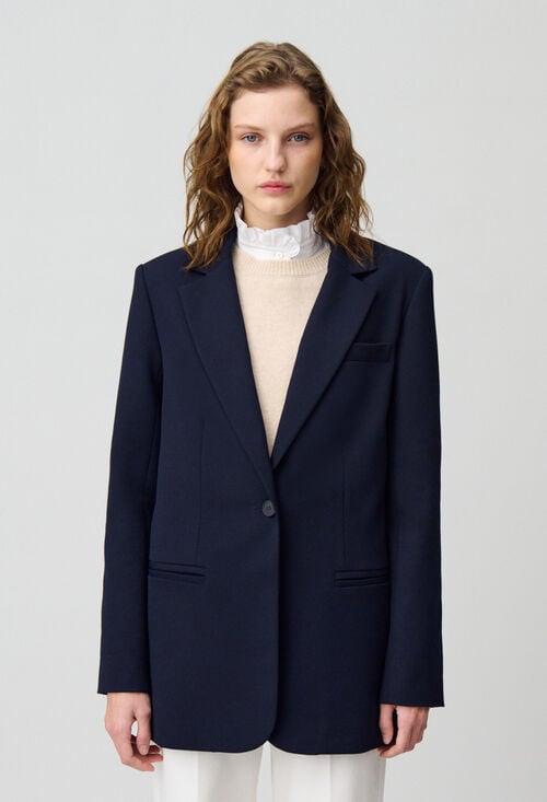 Claudie Veste Tailleur Oversize Pour Femme