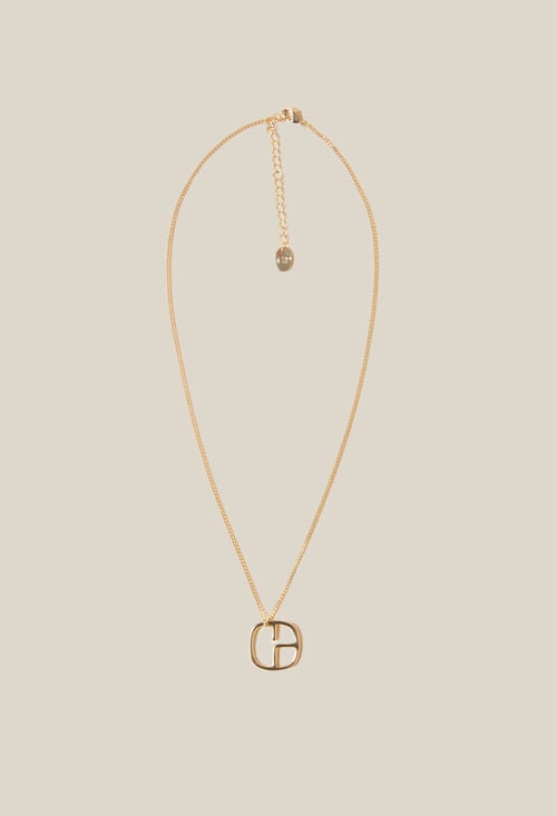 Claudie Collier Pendentif Monogramme Doré Pour Femme
