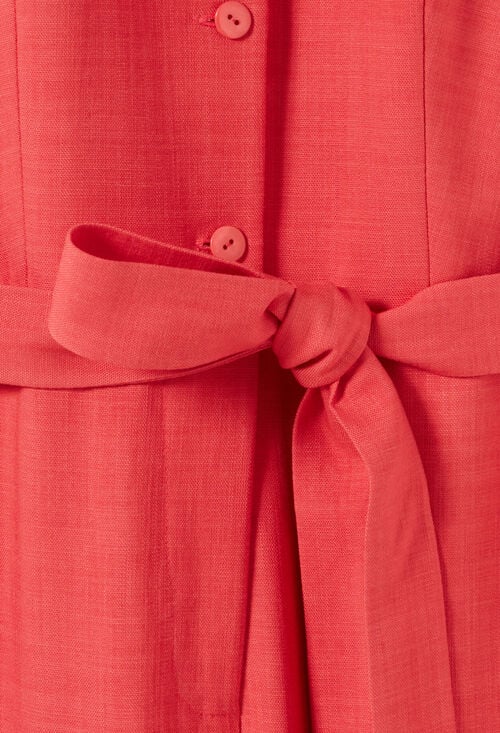 Claudie Combinaison Ceinturée Terracotta Pour Femme