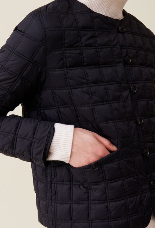 Claudie Doudoune Légère Boutonnée Courte Pour Femme