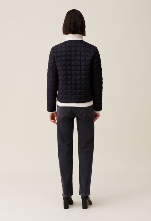 Claudie Doudoune Légère Boutonnée Courte Pour Femme