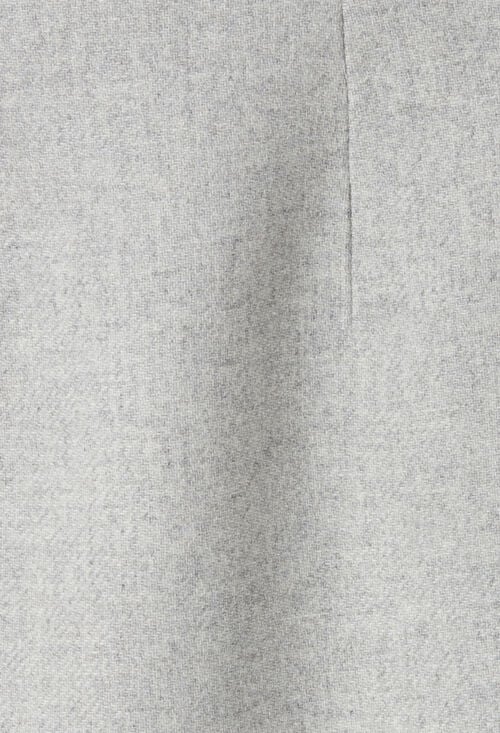 Claudie Jupe Crayon Taille Haute Gris Clair Pour Femme