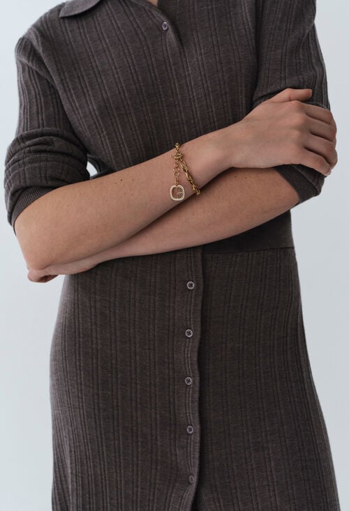 Claudie Jupe Plissée Boutonnée Mi-longue Pour Femme