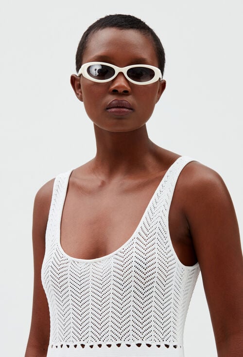 claudie Lunettes de soleil ovales Agatha pour femme