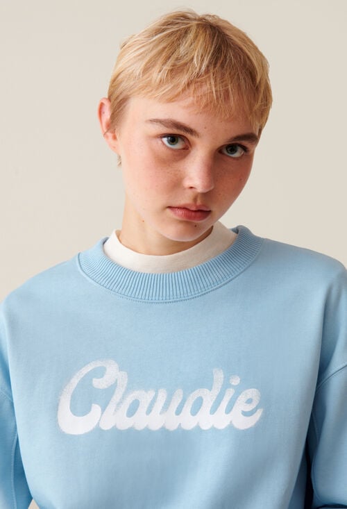 claudie Sweatshirt ample imprimé Claudie pour femme