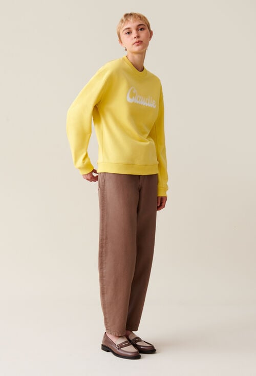 claudie Sweatshirt ample imprimé Claudie pour femme