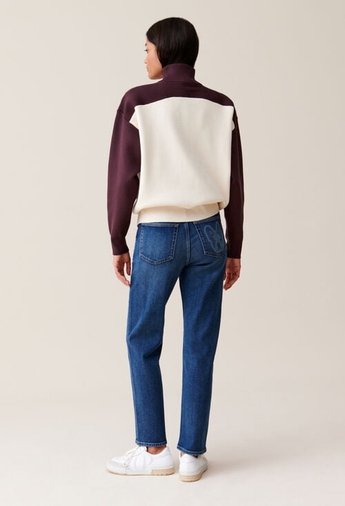 Claudie Sweatshirt Minimum Col Camionneur Pour Femme