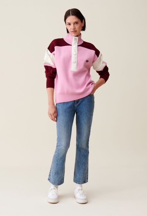 Claudie Sweatshirt Minimum Col Camionneur Pour Femme