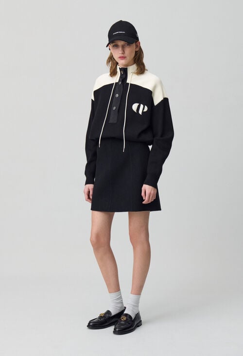 claudie Sweatshirt Minimum col camionneur pour femme