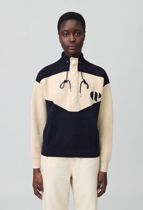 Claudie Sweatshirt Minimum Col Camionneur Pour Femme