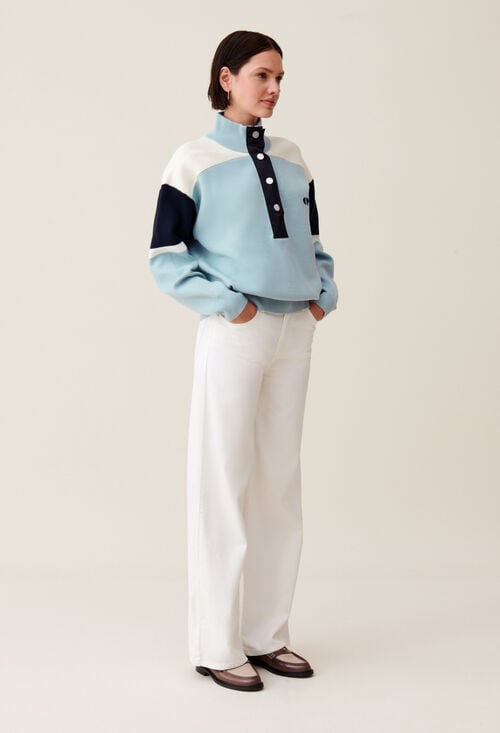 claudie Sweatshirt Minimum col camionneur pour femme