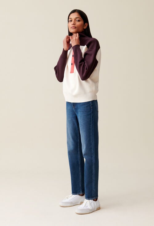 claudie Sweatshirt Minimum col camionneur pour femme