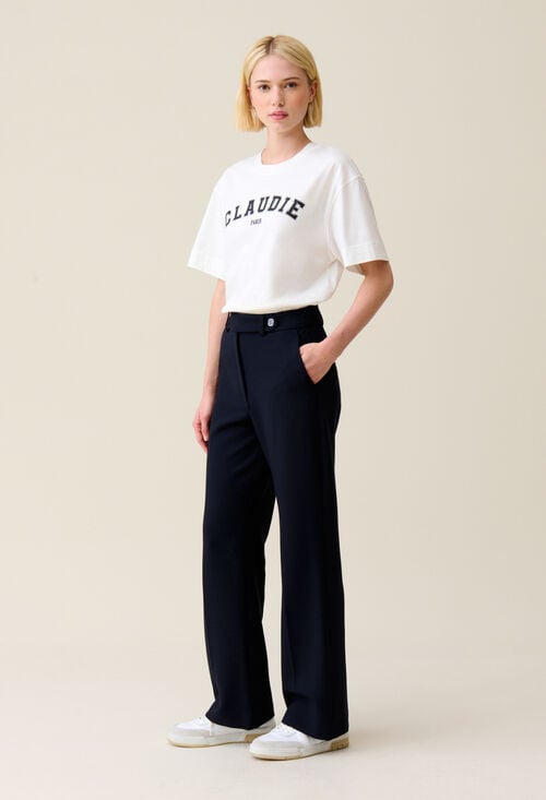 Claudie T-shirt Manches Courtes Claudie Paris Pour Femme