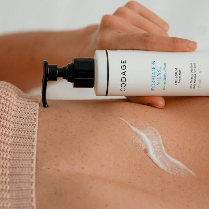 Codage Lait Concentré Corps Hydratation Intense