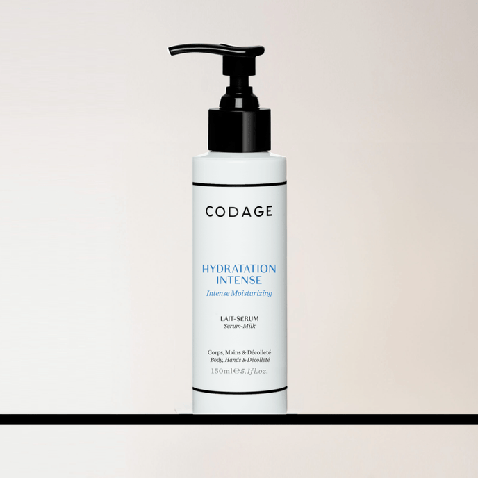 codage Lait Concentré Corps Hydratation Intense