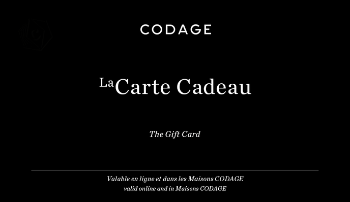 codage The CODAGE e-Gift Card