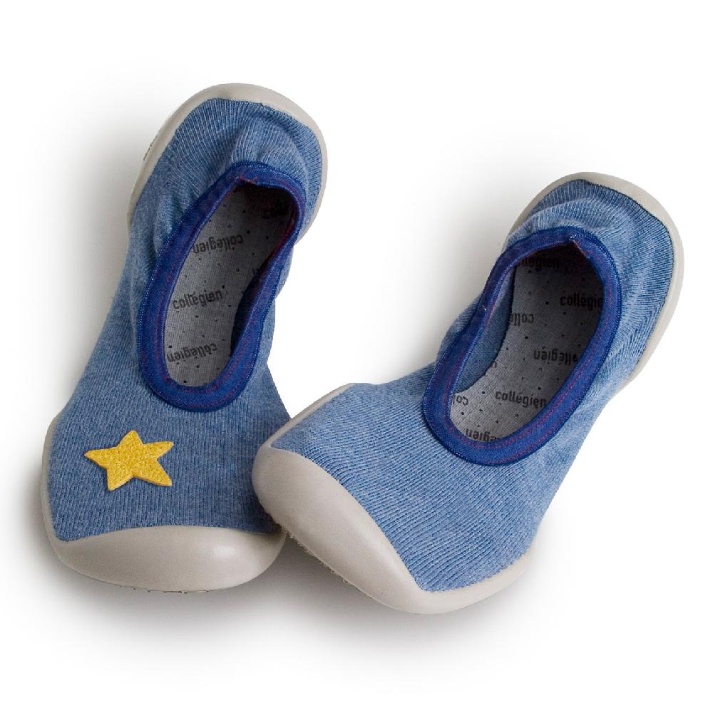 collégien Blue Jeans avec étoile - Ballerines