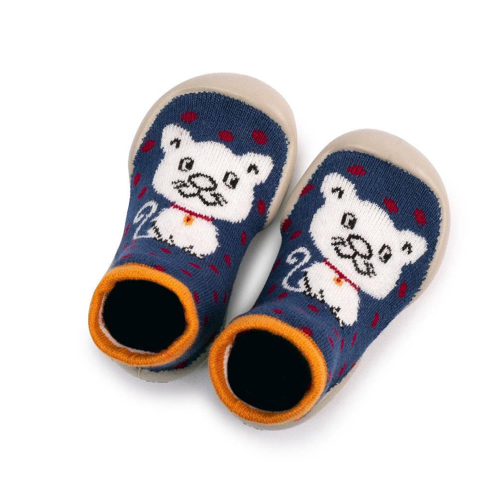 collégien Chat ou Tigre - Chaussons Phosphorescents