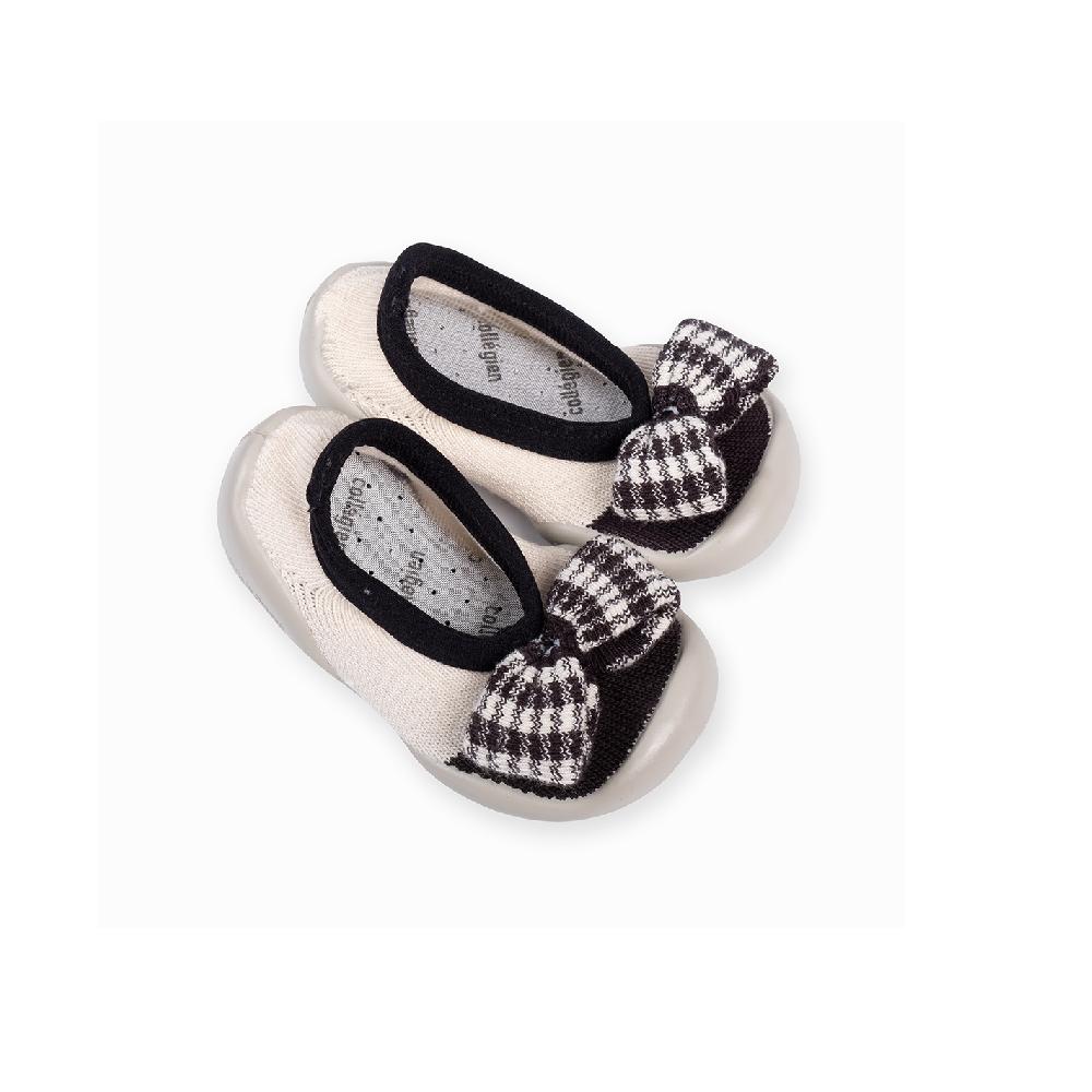 collégien Chic avec noeud Vichy - Ballerines