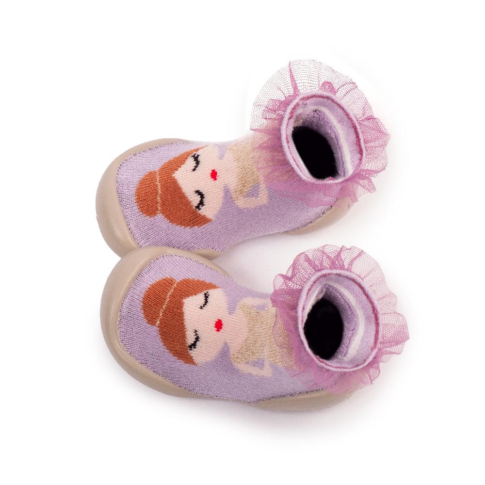 collégien Danseuse avec volant tulle - Chaussons