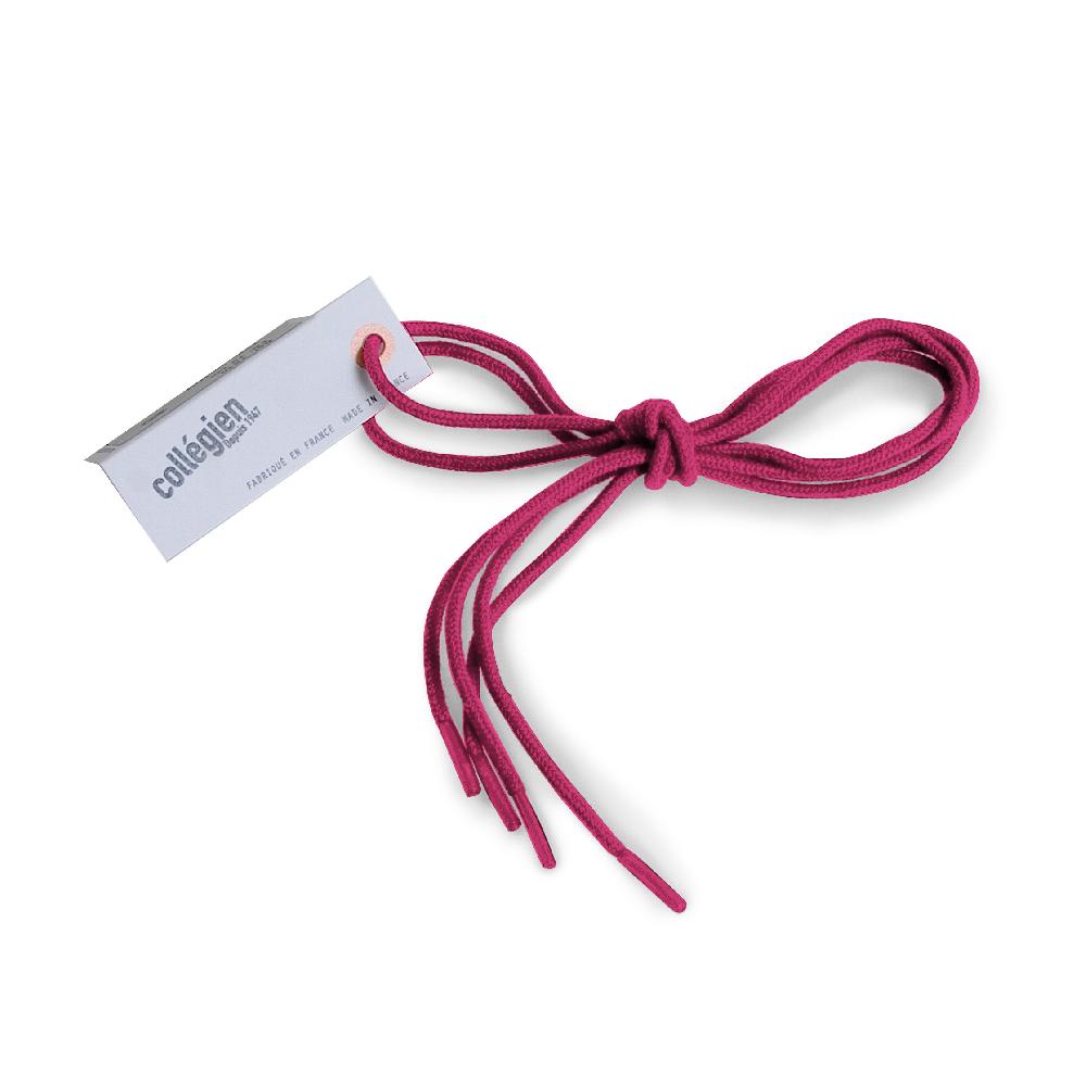 collégien Lacets ronds de ville 70 cm - Pink Lady