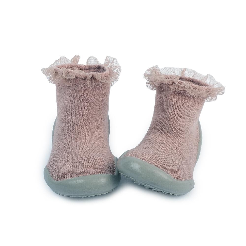 collégien Opéra Vieux Rose - Chaussons