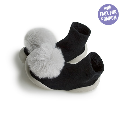 collégien Pompons Jour de Pluie - Chaussons