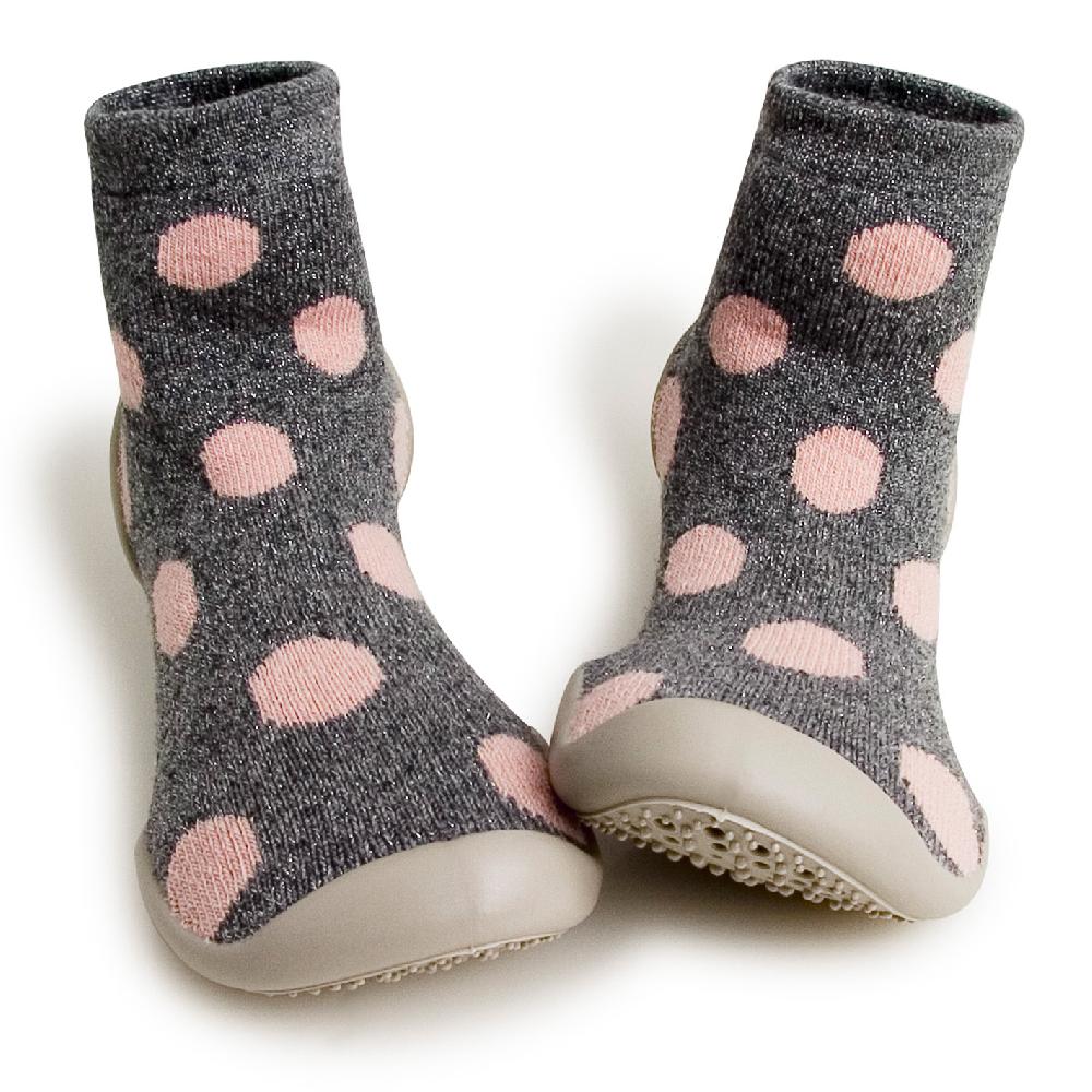 collégien Snow Balls - Chaussons cachemire et laine