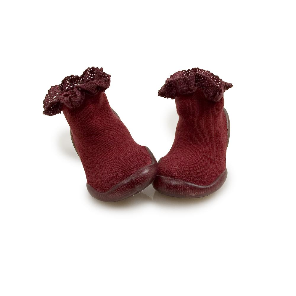 collégien Mademoiselle N°778 - Chaussons avec semelle transparente