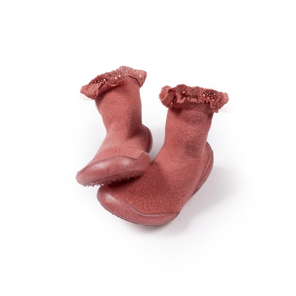 collégien Mademoiselle N°787 - Chaussons avec semelle transparente