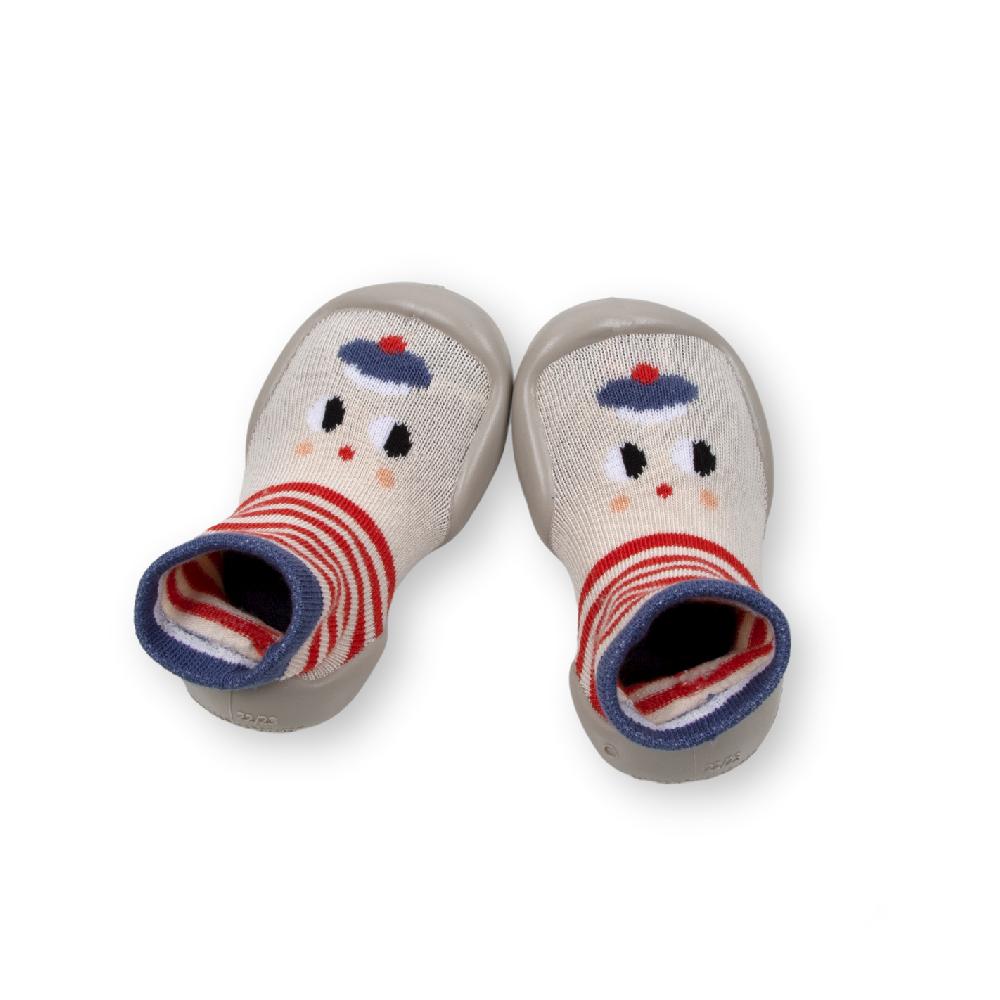 collégien Marius - Chaussons en fibres de plastique marin recyclé