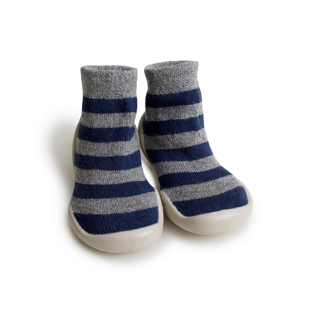 collégien Mountain Stripes - Chaussons cachemire et laine