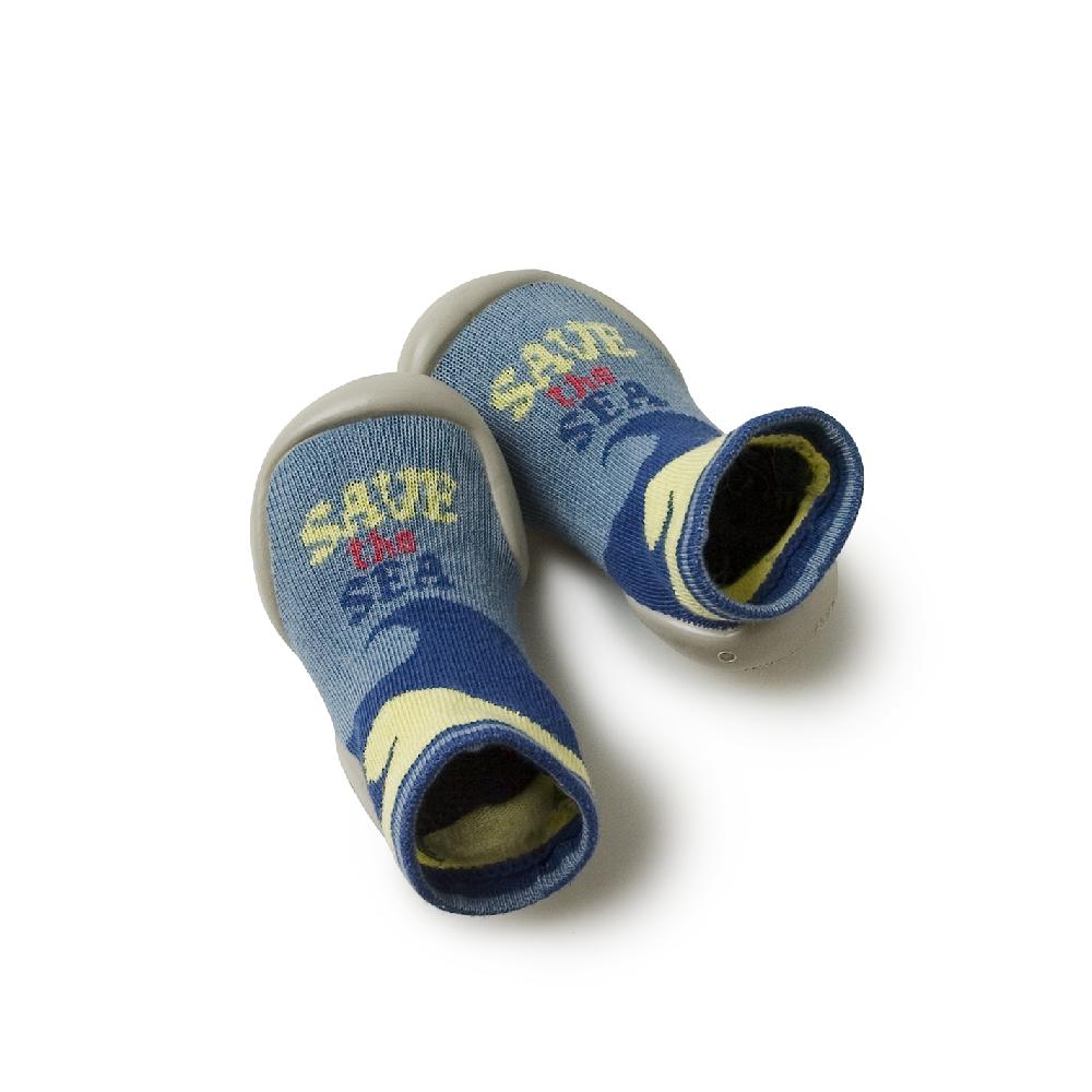 collégien Save the Sea - Chaussons en fibres de plastique marin recyclé