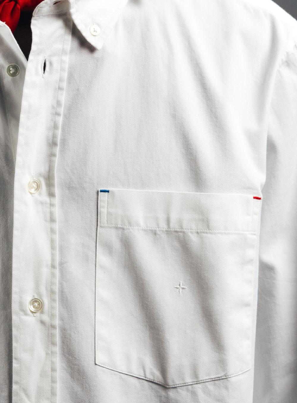 Commune De Paris Chemise Phoenix Blanc
