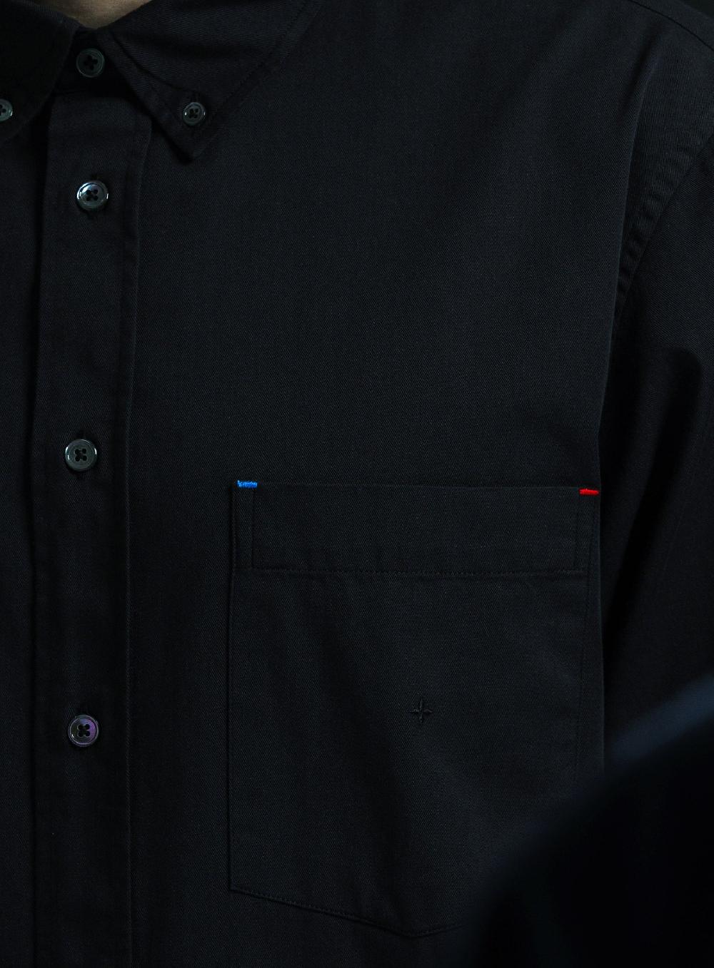 Commune De Paris Chemise Phoenix Noir