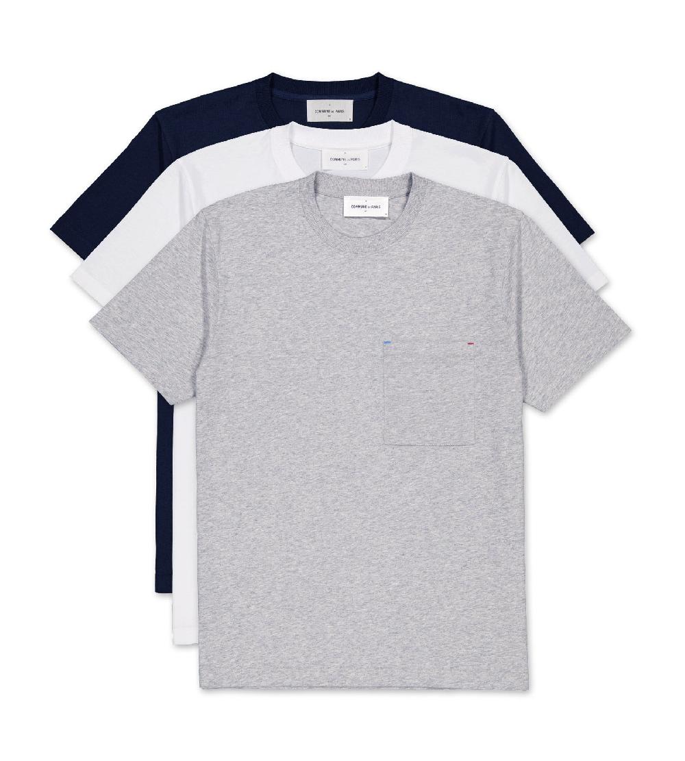 commune de paris Pack 3 tee-shirts Vive CDP