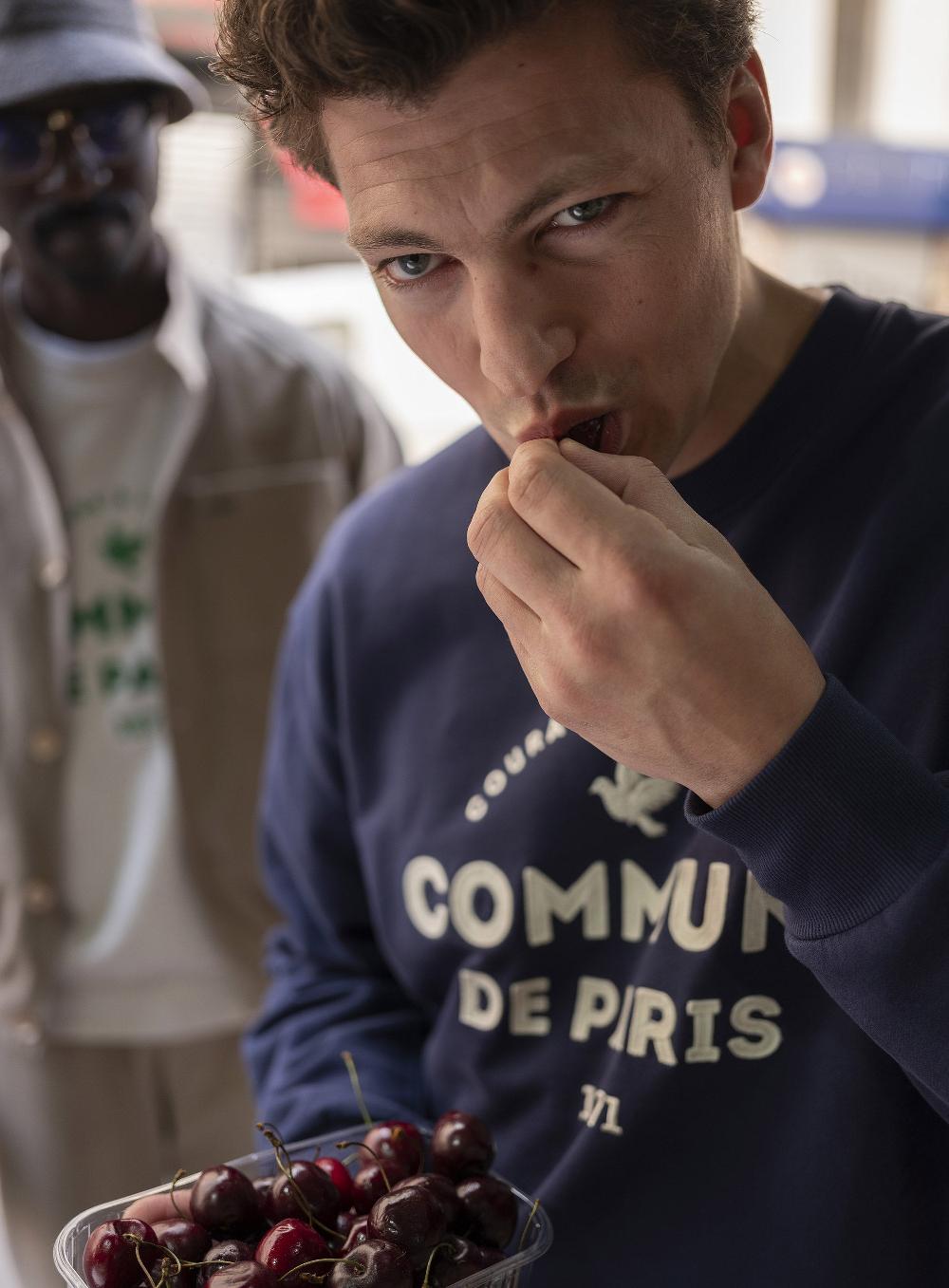 Commune De Paris Sweatshirt Commune Navy