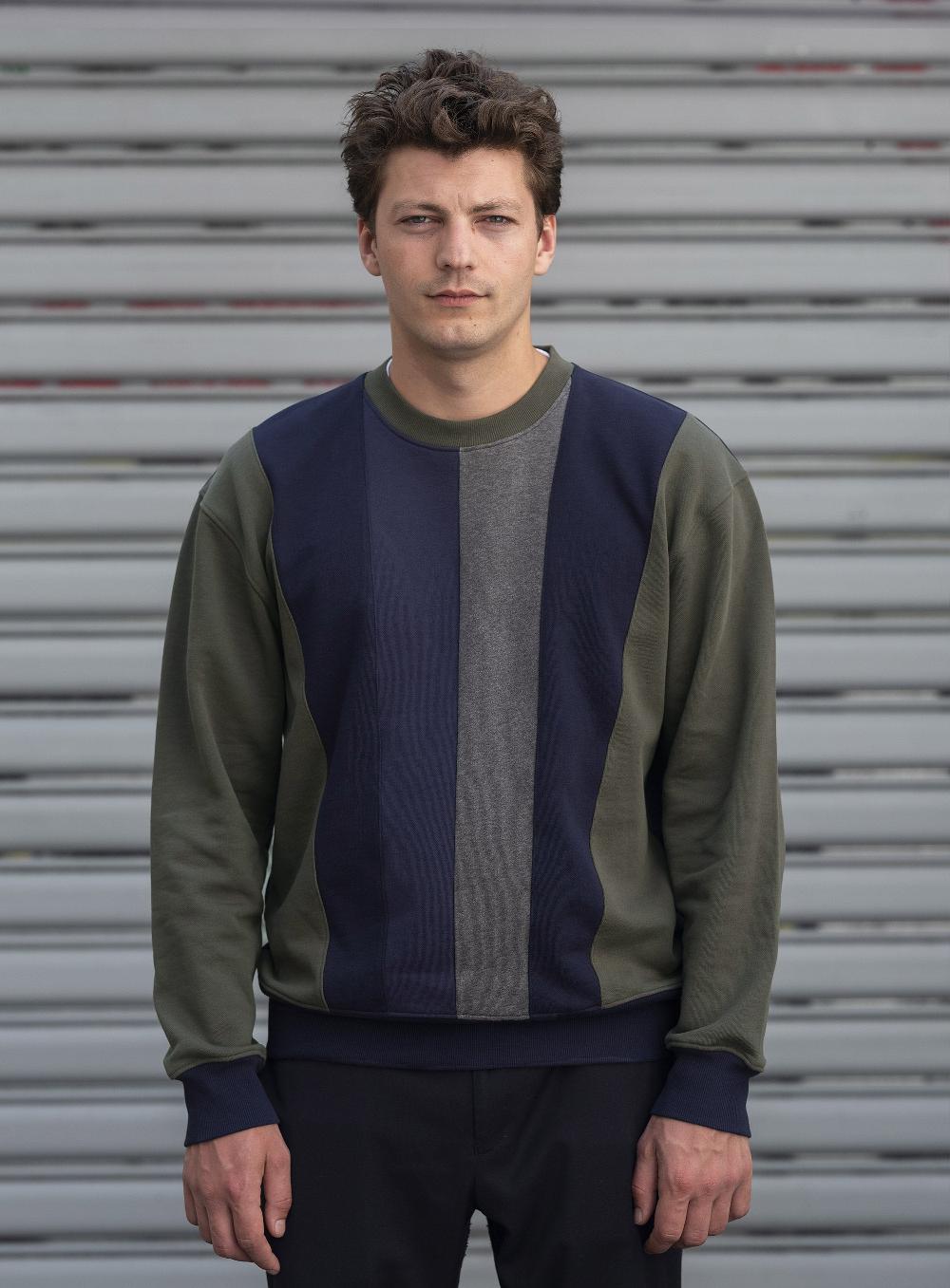Commune De Paris Sweatshirt Rayon Kaki