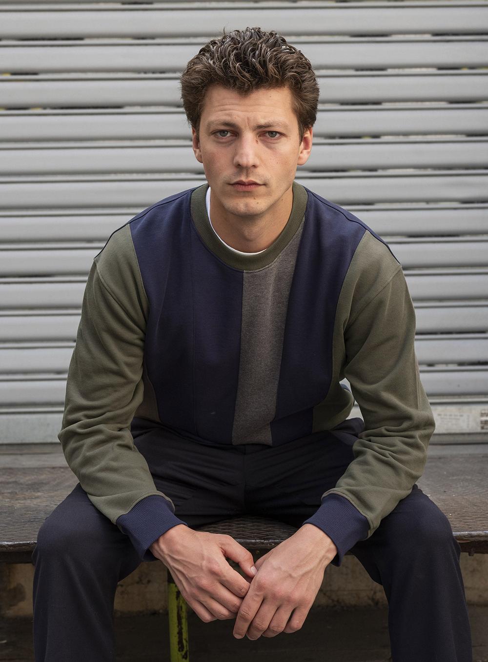 Commune De Paris Sweatshirt Rayon Kaki