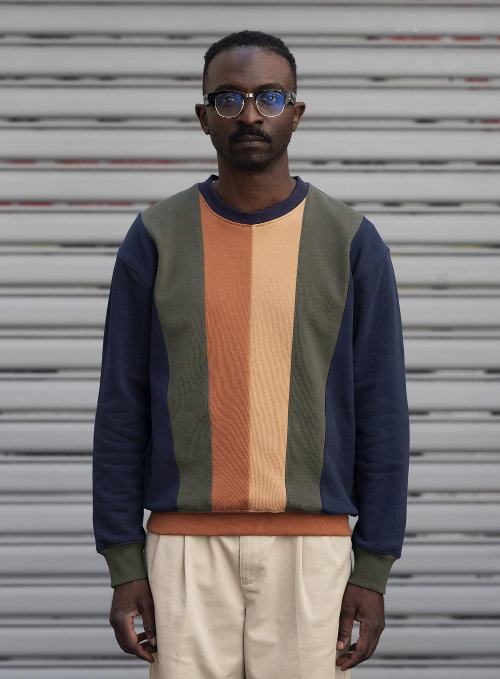 commune De Paris Sweatshirt Rayon Navy