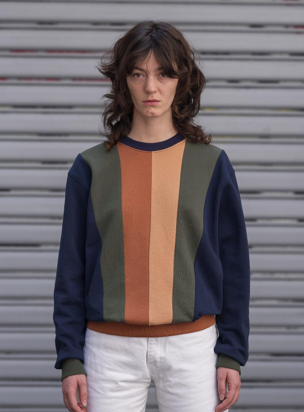 commune De Paris Sweatshirt Rayon Navy