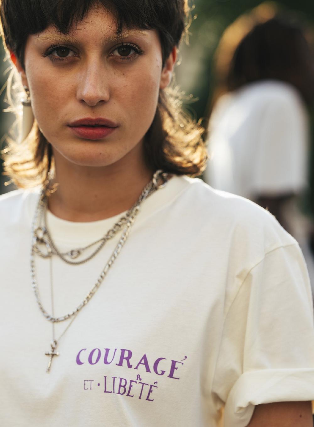 Commune De Paris Tee-shirt Courage
