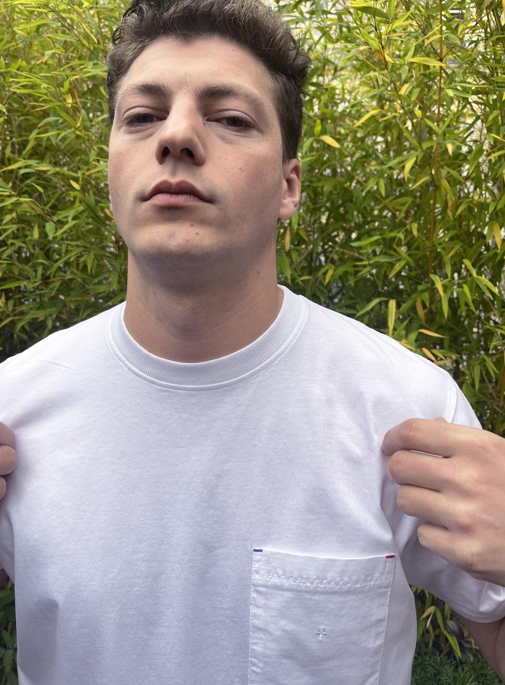 Commune De Paris Tee-shirt Vive CDP Blanc