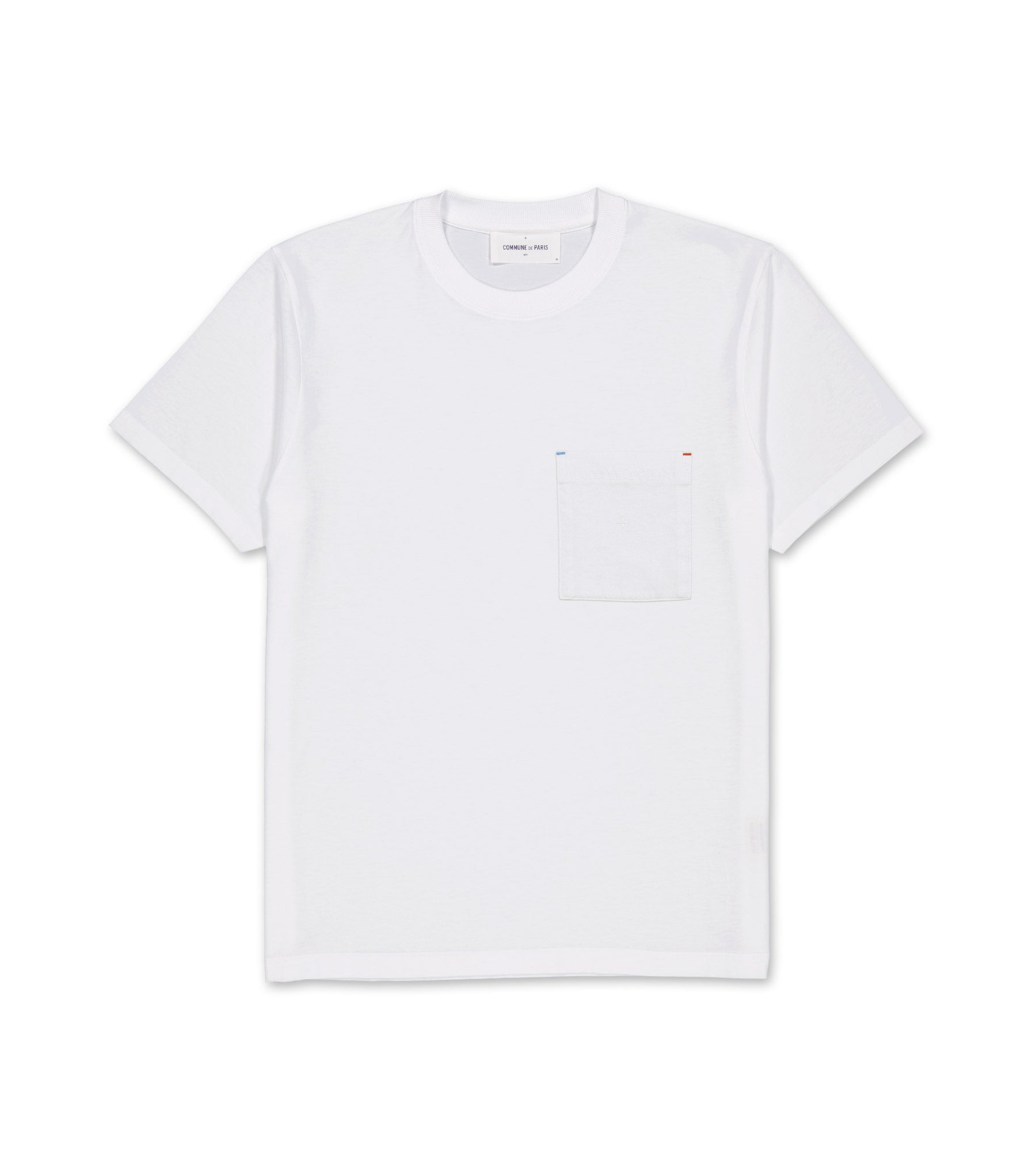 commune de paris Tee-shirt Vive CDP blanc