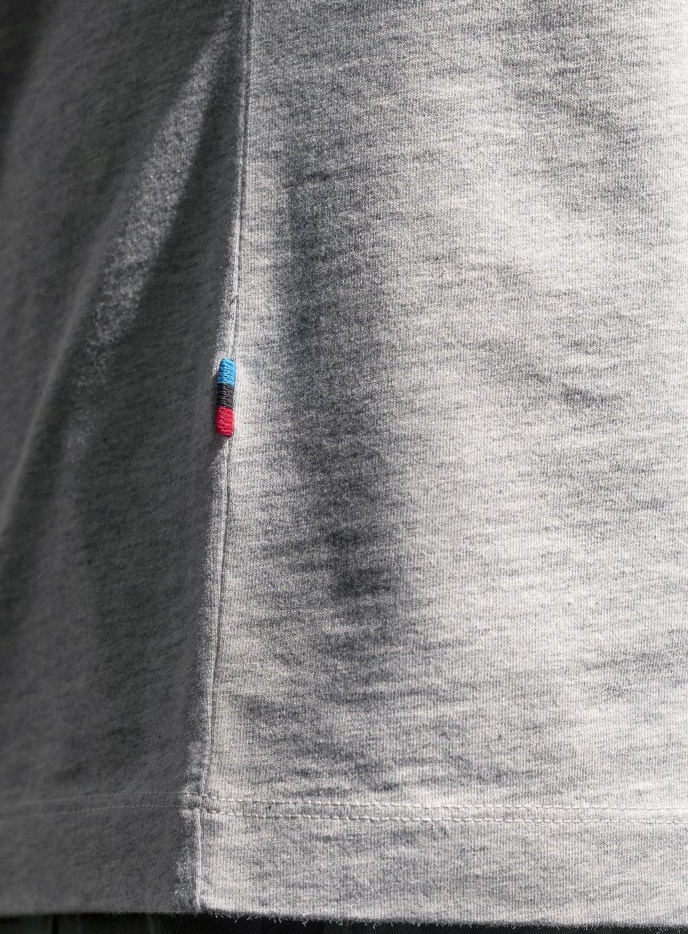 Commune De Paris Tee-shirt Vive CDP Gris Chiné