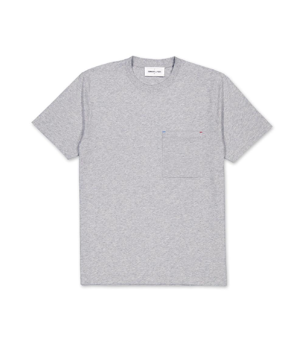 commune de paris Tee-shirt Vive CDP gris chiné